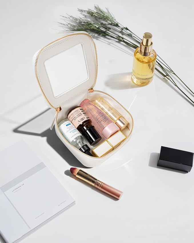 Travel Clear Makeup Bag Set, TSA Approved Cosmetic Bag Case - Image 3