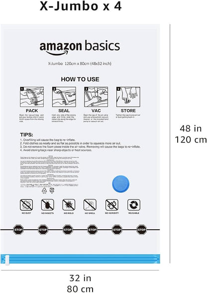 Amazon Basics Vacuum Storage Bags - Image 6