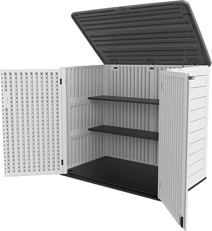KINYING Larger Outdoor Storage Shed Weather Resistance, Horizontal Outdoor - Image 8