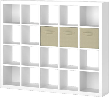 Sturdy Wooden Bookshelf with Storage Bins - Image 9