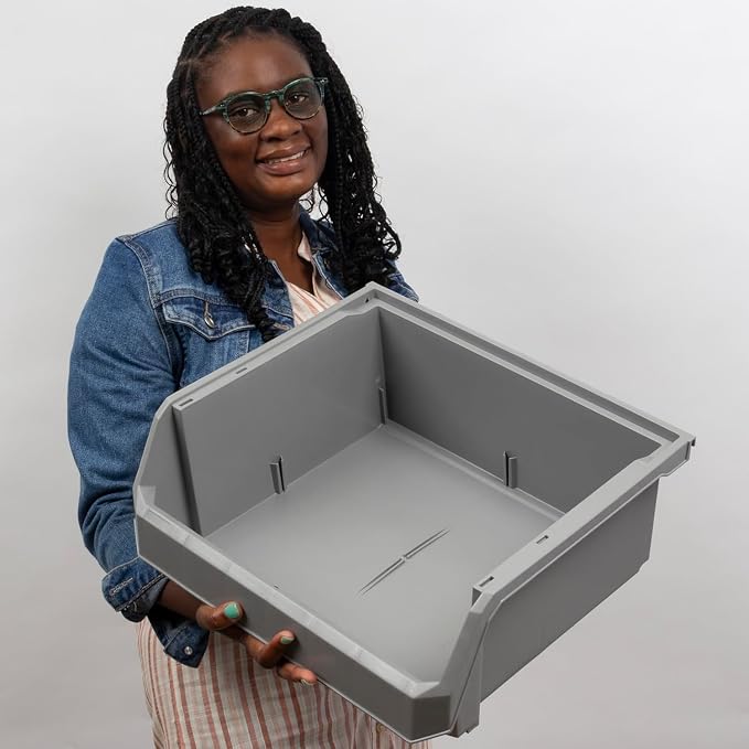 Plastic Containers for Organizing and Storage Bins for Closet, Garage or Pantry - Image 8