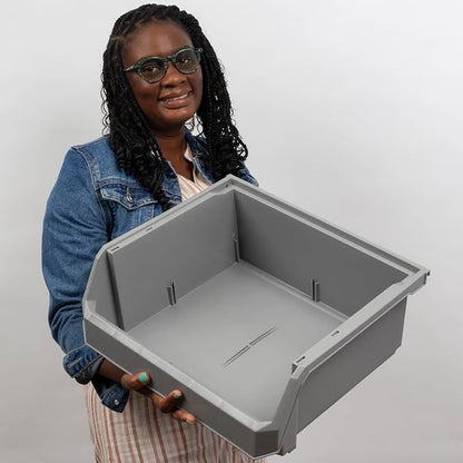 Plastic Containers for Organizing and Storage Bins for Closet, Garage or Pantry - Image 8
