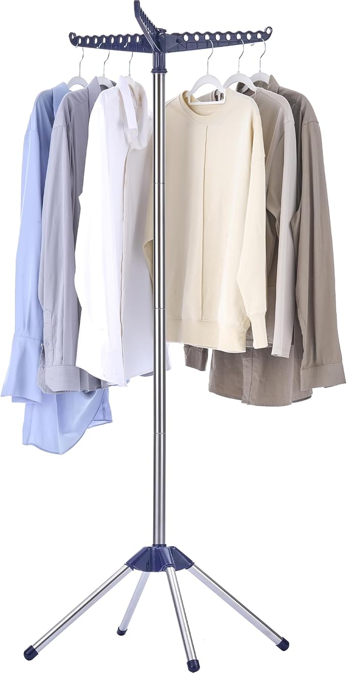 CASAMAYA Clothes Drying Rack Foldable, 59 inch Tripod Laundry Drying Rack Indoor by Unknown