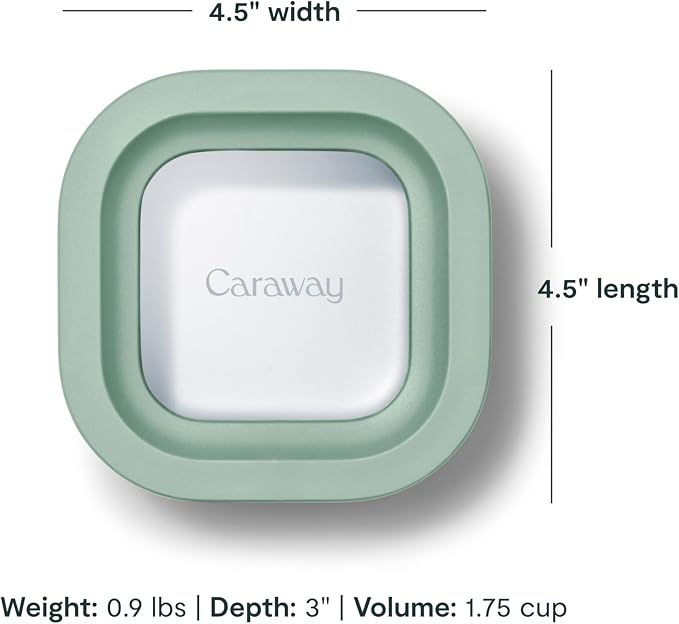 Caraway Mini Square Food Storage Container - Image 3