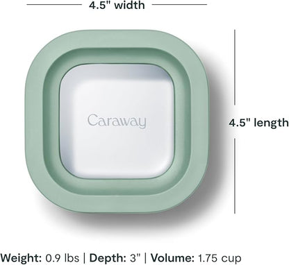 Caraway Mini Square Food Storage Container - Image 3