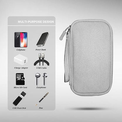 Electronics Organizer Bag Pouch Cable Charger Case Travel Shockproof Cord - Image 4