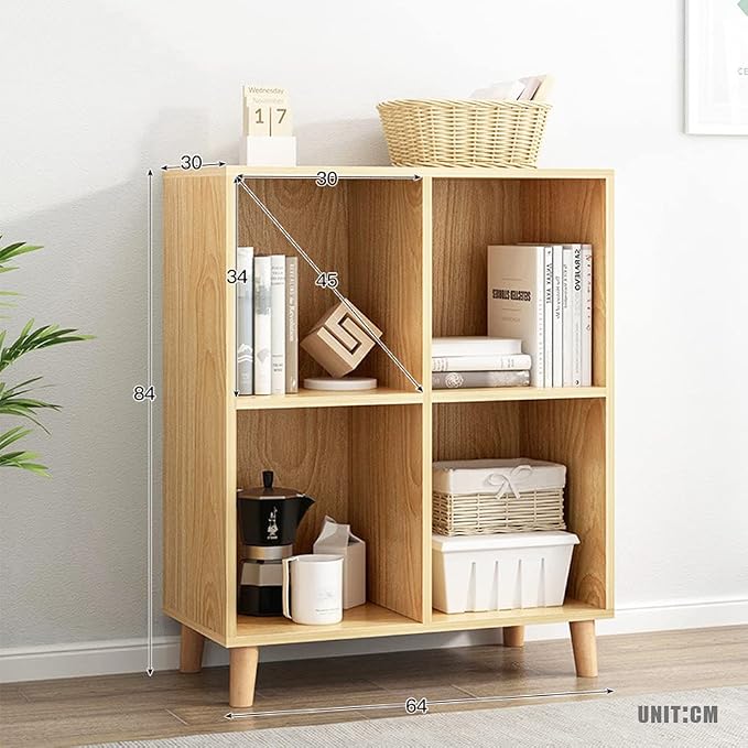 IOTXY Freestanding Open Cubes Bookcase - Image 3