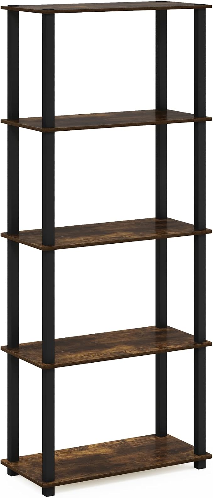 Furinno Turn-S-Tube 5-Tier Multipurpose Shelf Display Rack - Image 7