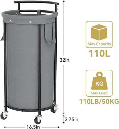 Chrislley 110L Laundry Hamper - Image 6