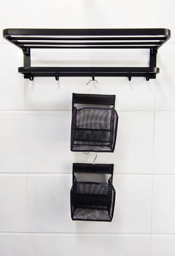 Hanging Mesh Bath Baskets Organizer Storage Shower Caddy College - Image 7