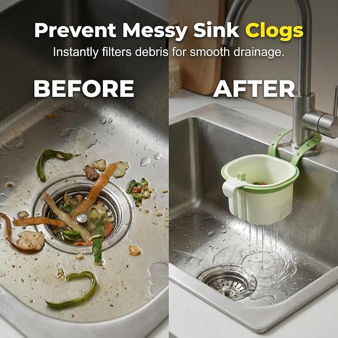 Multifunctional Hanging Sink Drain Basket - Image 4