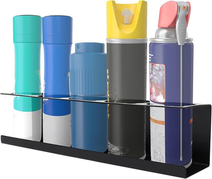RealPlus Aerosol Spray Can Holder Rack Organizer, 5 Can Spray Bottle Holder - Image 6