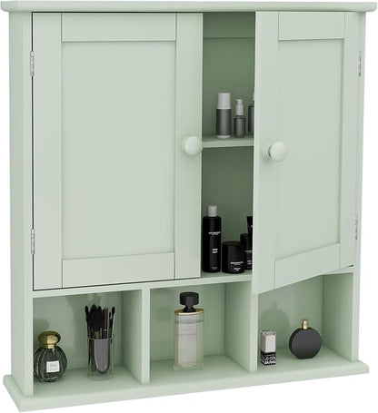 TaoHFE Green Medicine Cabinet, Bathroom Wall Cabinet by TAOHFE