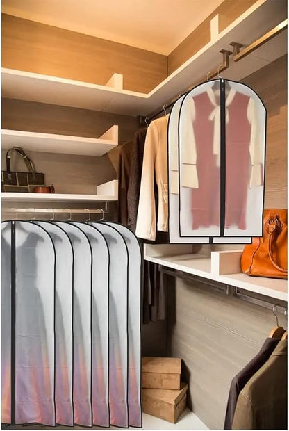 Dress Bags for Hanging Clothes12 PCS Transparent Waterproof Dustproof Bags for - Image 7