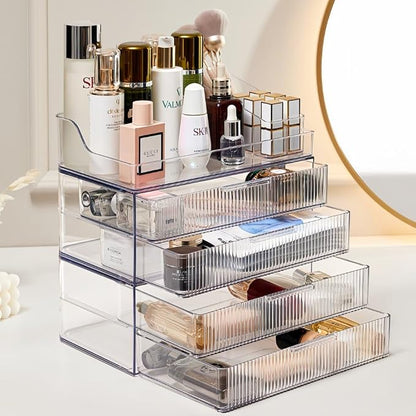 Makeup Organizer Countertop Large Cosmetic Display Cases Cosmetic Organizer - Image 2