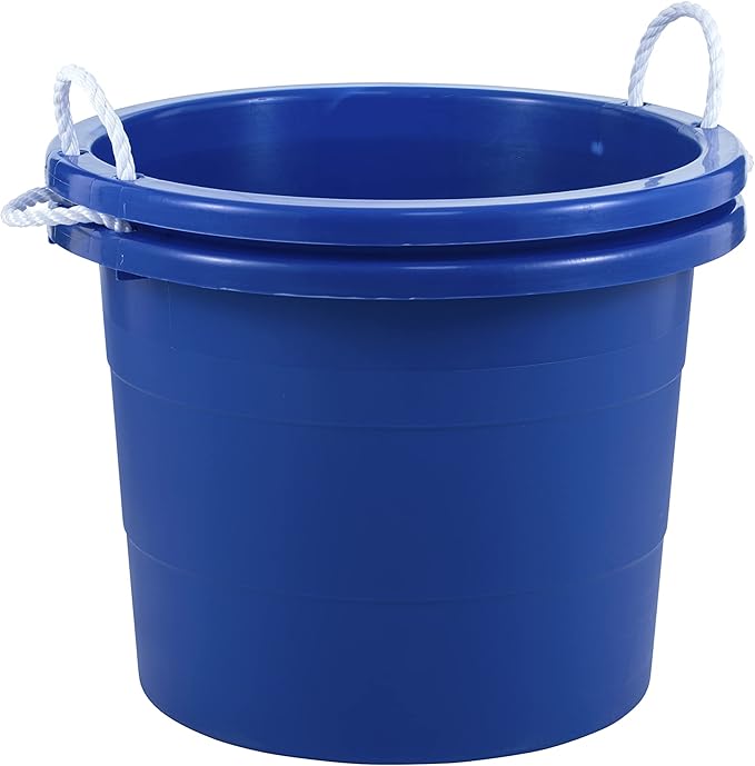 United Solutions Easy-Access Storage Rope Handle Tub, 19 Gallon by UNITEDSOLUTIONS