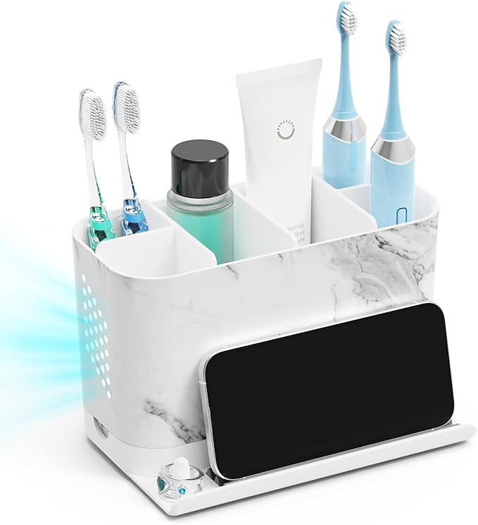 Toothbrush Holders, Toothbrush Caddy by LEWONO