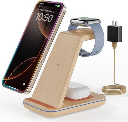 3 in 1 Wireless Charging, Wireless Charger Stand by ServeYouTheBest