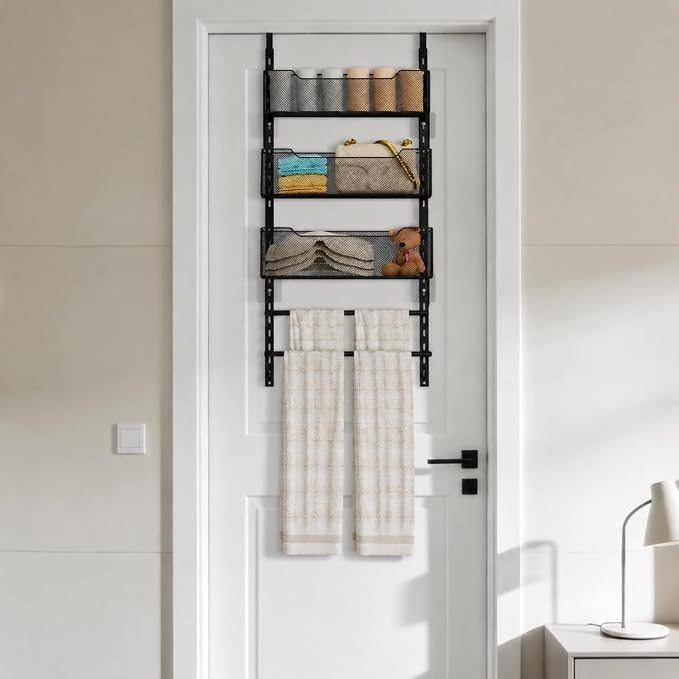 VyGrow Over The Door Towel Rack - Image 2