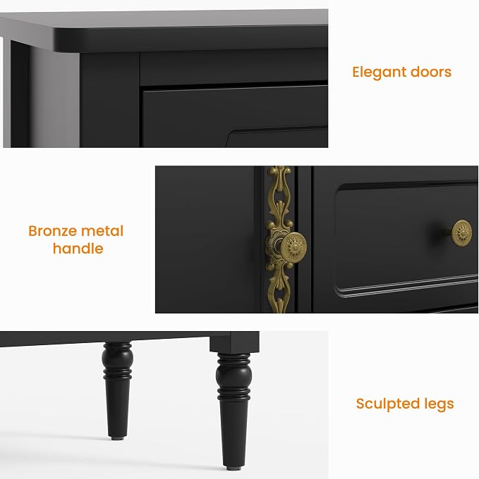 RoyalCraft 94" Buffet Cabinet - Image 5