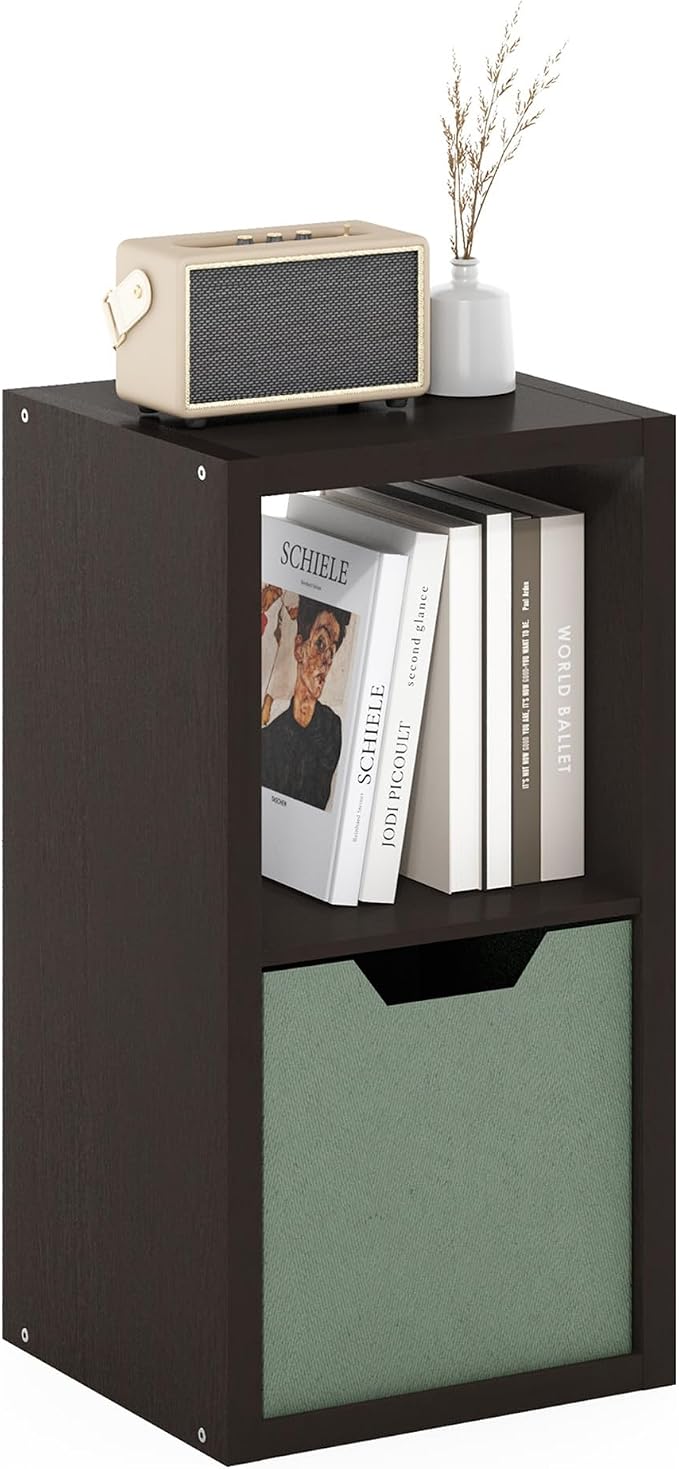 2-Cube Cubicle Bookshelf, Cube Bookcase - Image 5