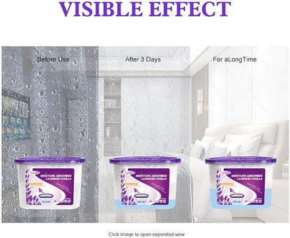 CANAGER Lavender Vanilla, Fresh Scent, Moisture Absorber Box, Odor Eliminator - Image 6