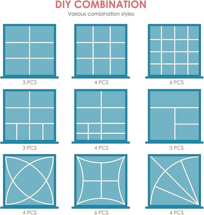 40Pcs Drawer Dividers, Adjustable Drawer Organizer - Image 7