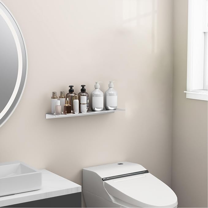 Danpoo 20 inch Floating Shelf for Wall Organizer & Storage, Display Shelf - Image 5