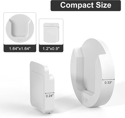 YYILIS Magnetic Remote Control Holder Wall Mount, 4 Pack Upgrade Remote Control - Image 4