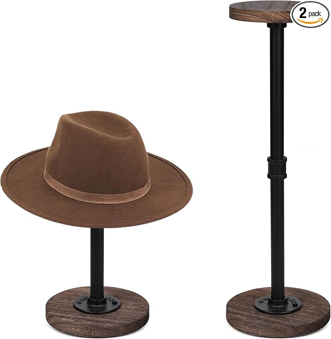 2 Pcs Tabletop Hat Stand Cap by Vrietina