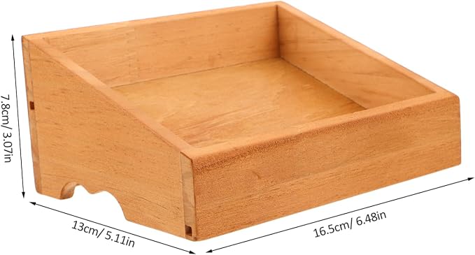 Levemolo Multi-functional Phone Organizer Jewelry Tray and Note Storage Rustic - Image 2