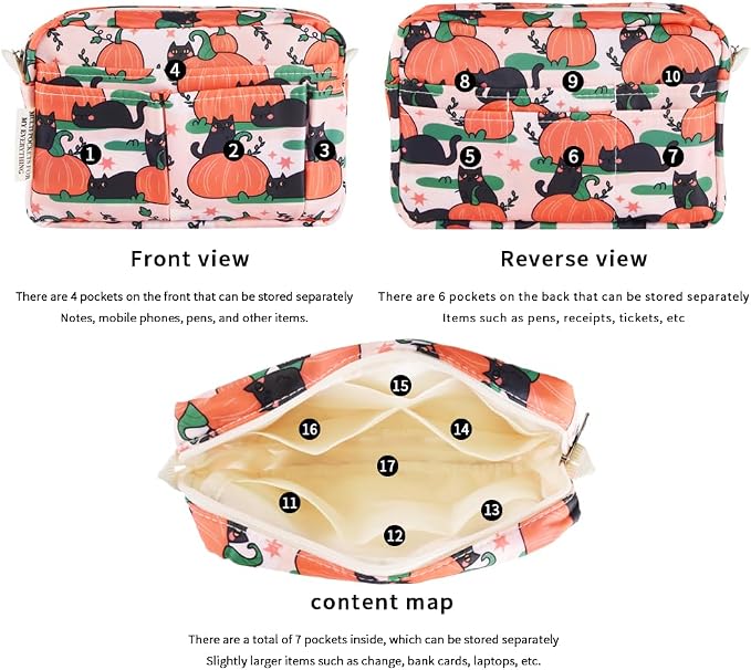 E-WEICHEN Multiple Pockets Portfolio Organizer - Image 4