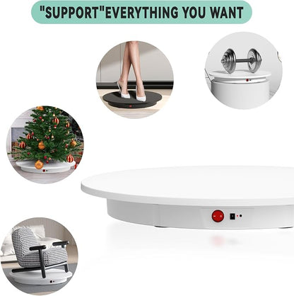 JAYEGT Motorized Rotating Display Stand, 350Lbs Load，360 Degree Electric - Image 4