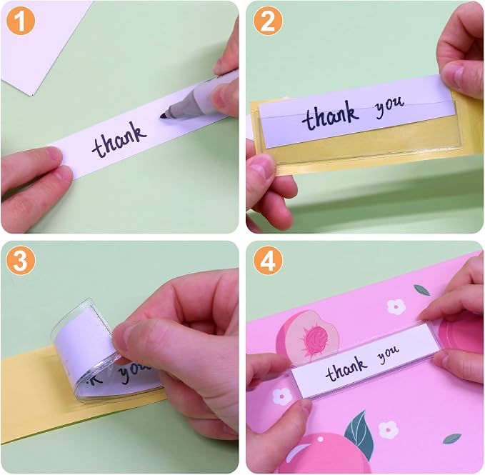 Label Holders Adhesive Shelf Tags - Image 5