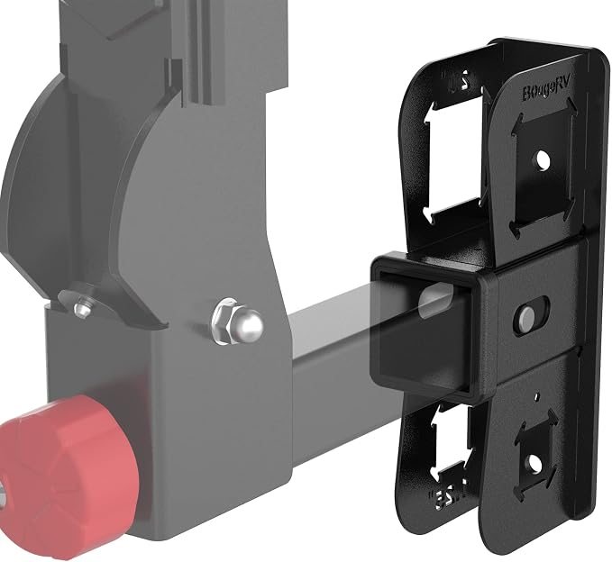 BougeRV Hitch Wall Mount, Max Hold Up to 300LBS, Bike Rack & Cargo Rack Storage - Image 9