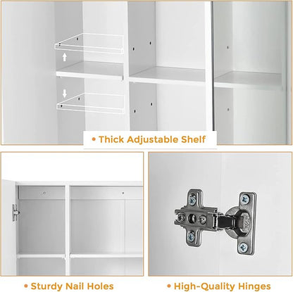 DICTAC Medicine Cabinet Bathroom Mirror Cabinet - Image 10