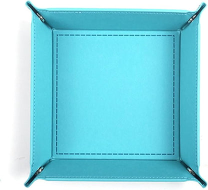 Valet Tray Desktop Storage Organizer – Vegan Leather Catchall Tray Bedside by siduater
