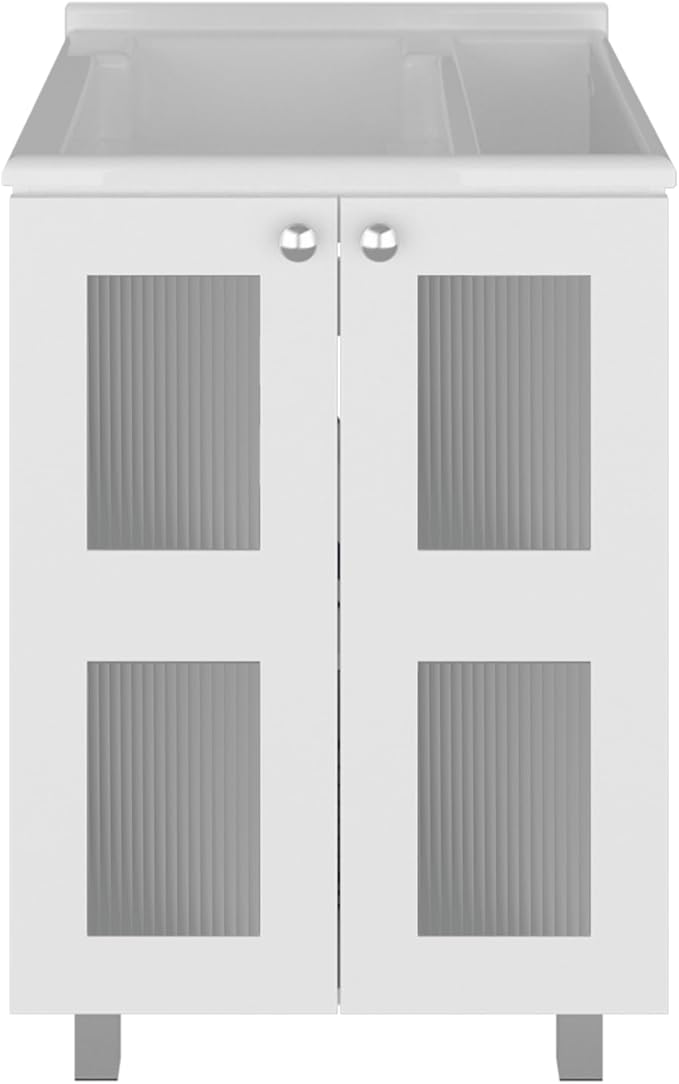 Bathroom Vanity, Utility Tub Cabinet, Laundry Room Cabinet - Image 7