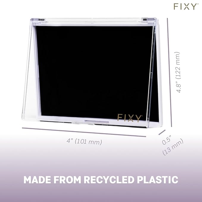 FIXY Empty Magnetic Makeup Palette Set of 3 and 20 Magnetic Metal Round Pans of - Image 3