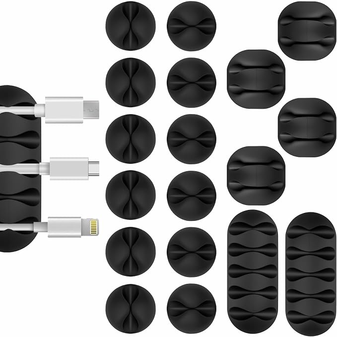 Cable Clips Cord Holder by Flezoo