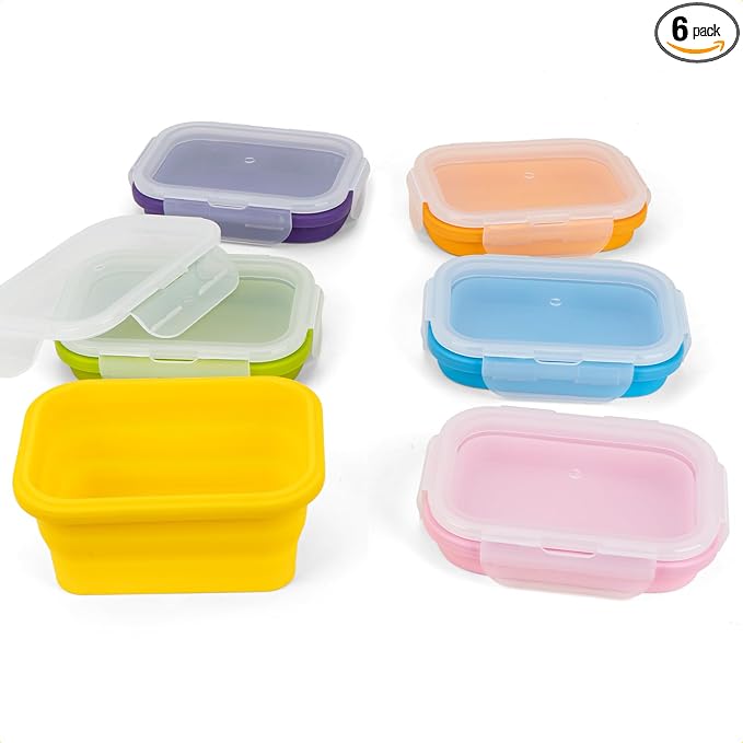 Reusable Silicone Snack Sontainers by Annaklin