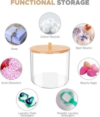 JYPS 1+1 Large-Capacity Laundry Pods Container - Image 6