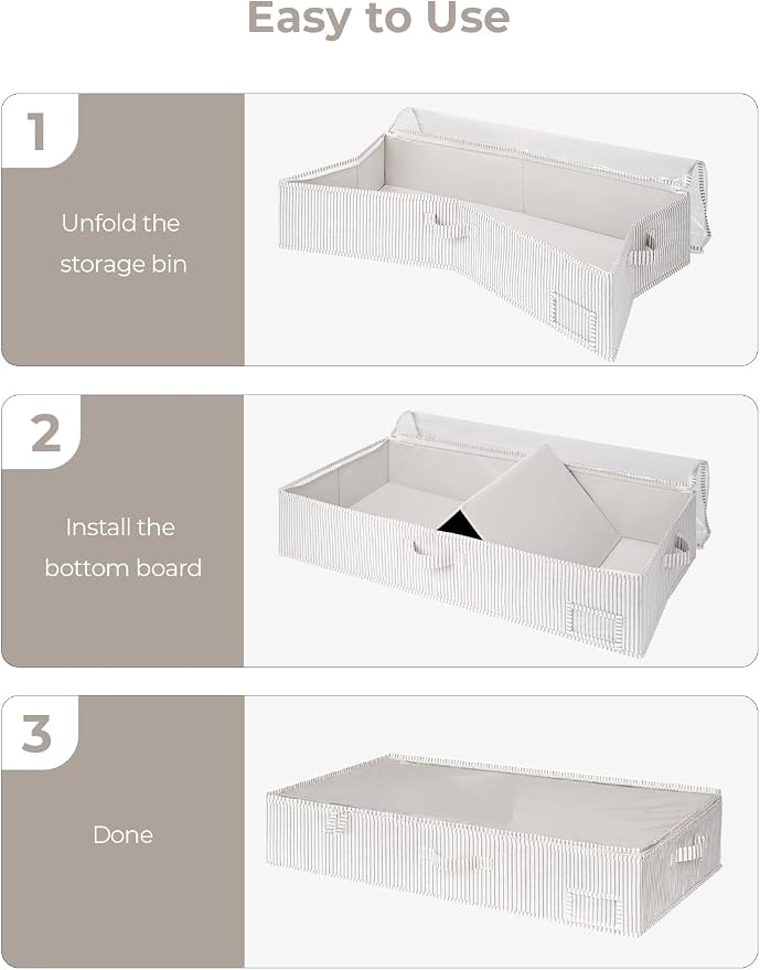 StorageWorks Extra Large Under Bed Storage Containers - Image 8