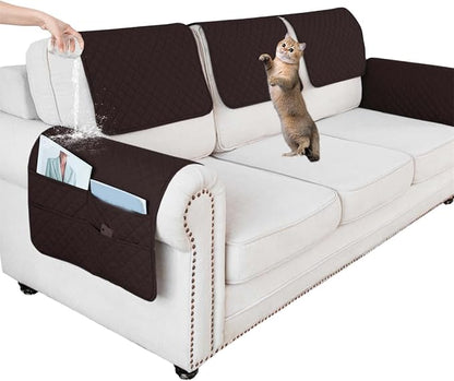 Waterproof Sofa Armrest Cover Headrest Cover by ZGDDPZA