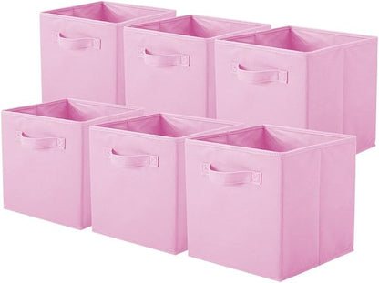 ShellKingdom Storage Bins, Foldable Fabric Storage Cubes And Cloth Storage by ShellKingdom