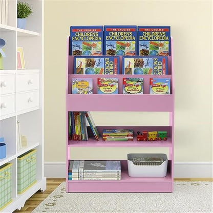 Furinno LOVA Book Shelf, 5-Tier Magazine Bookshelf, Bookcase - Image 2