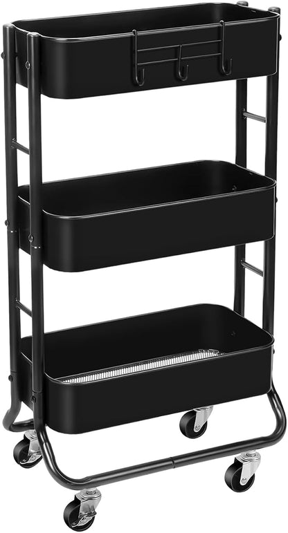 MAX Houser Slim 3-Tier Rolling Utility Cart by MAXHouser