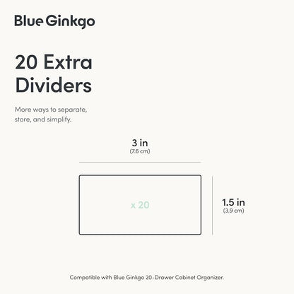 BLUE GINKGO 20 Dividers - Image 2