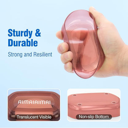 Travel Soap Container, Translucent Visible Soap Box, Travel Soap Holder - Image 6