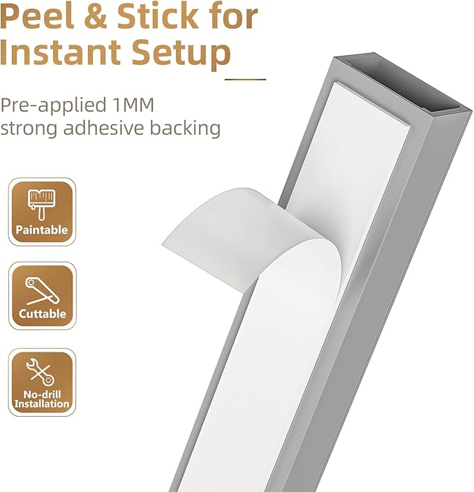Delamu Cord Hider, 85in Cord Covers - Image 3